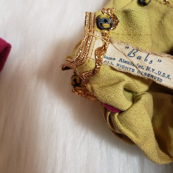 Madame Alexander Babs Ice Skater Doll Dress Bloomers, Hat - Picture 4 of 12